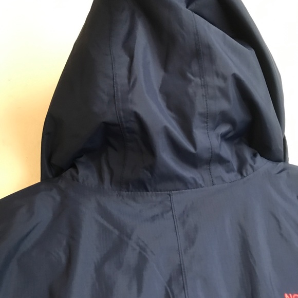 North Face Windbreaker Hooded Jacket Blue Boy’s Size XL / Great Condition - Picture 12 of 13
